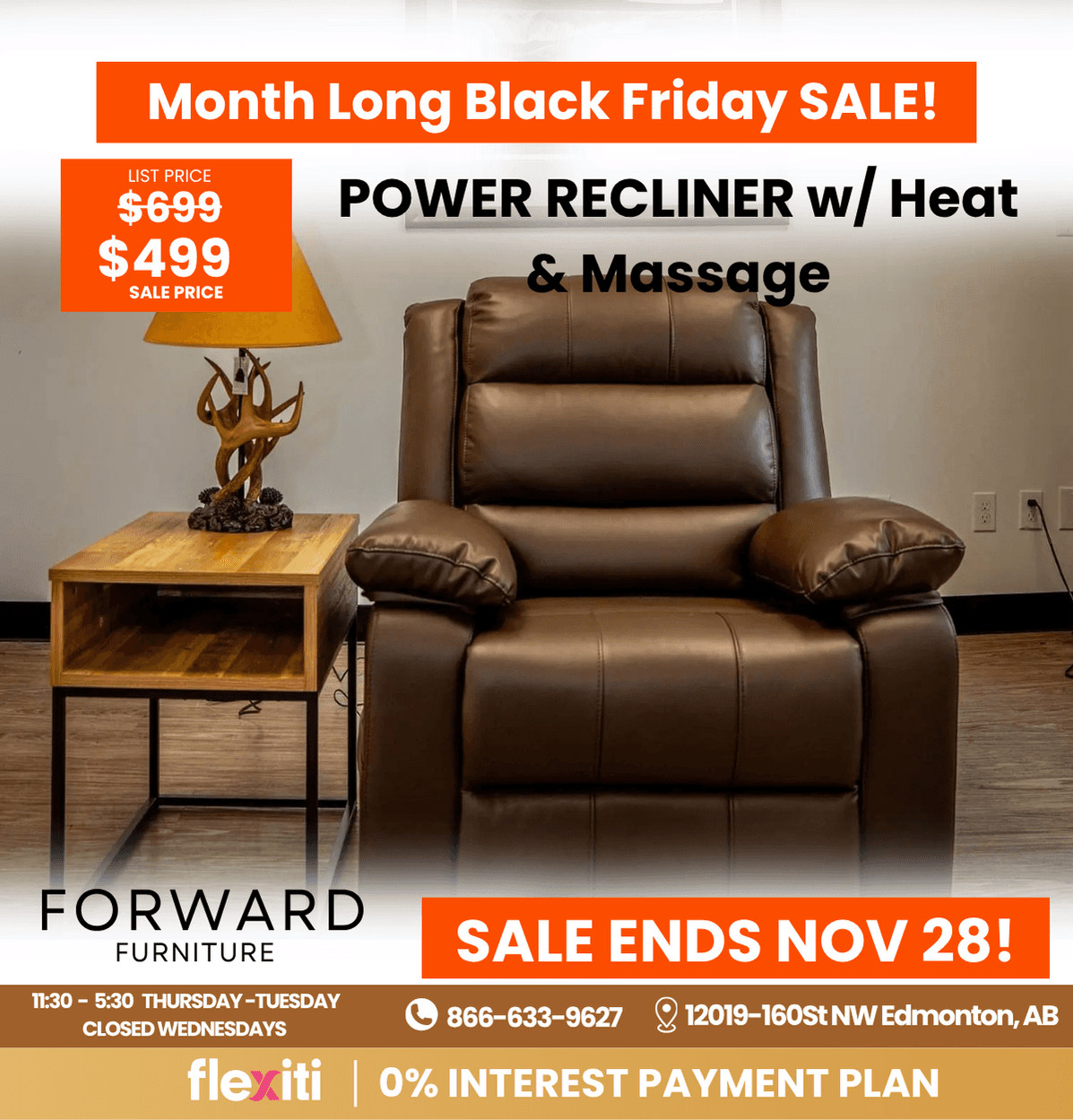Power Recliner - BLACK FRIDAY SALE